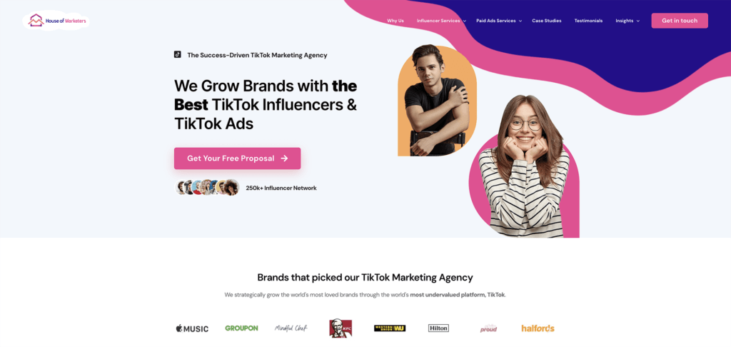 Best for TikTok influencer campaigns