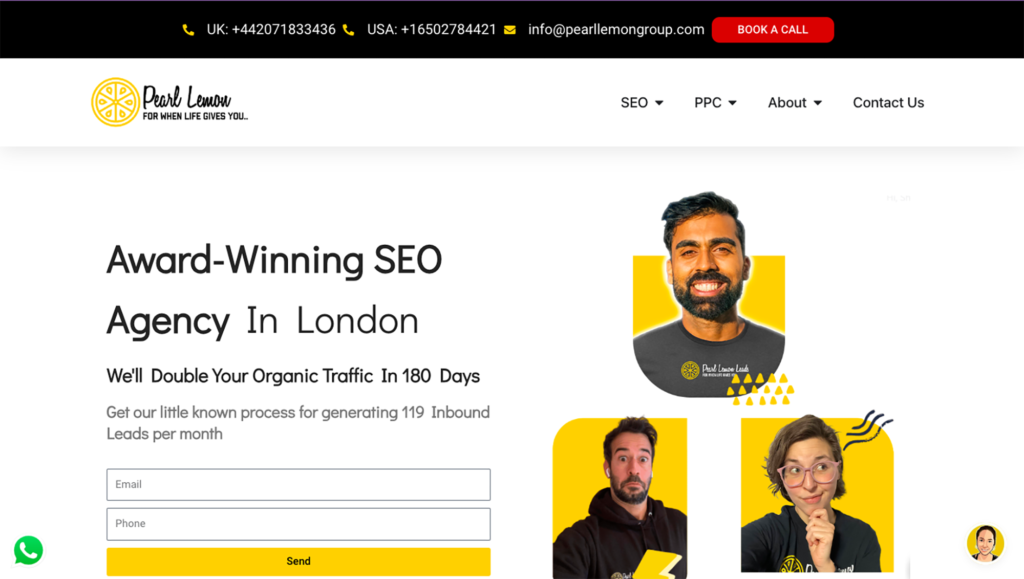 Pearl lemon is a london based agency: Best for SEO solutions