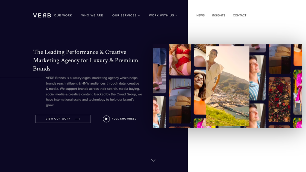 Verb - a content agency Best for Luxury Brands