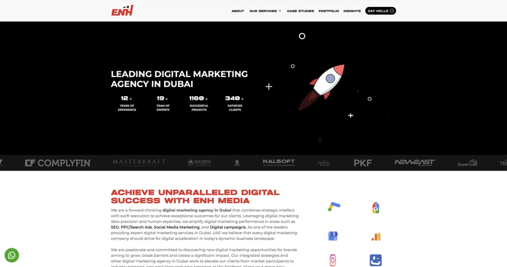 ENH media is a leading digital marketing agency best for B2B lead generation