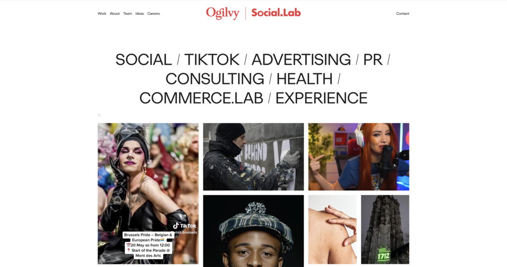 Ogilvy is a social media agency best for comprehensive brand-building 