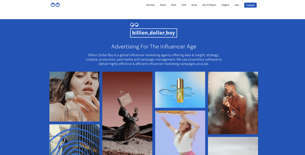  Billion Dollar Boy - Best Influencer Marketing Tool